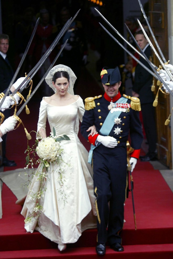 Ο γάμος του πρίγκιπα Φρέντερικ με την πριγκίπισσα Μαίρη - AP