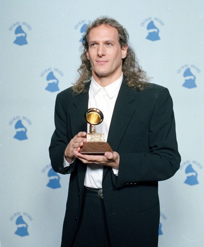 Ο Μάικλ Μπόλτον στα βραβεία Γκράμι το 2003