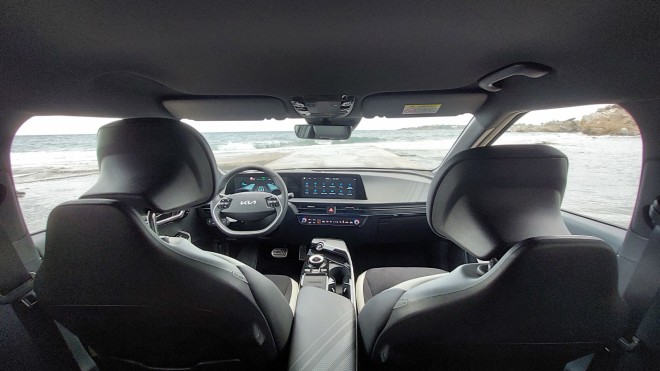 ΟΙ εσωτερικοί χώροι του Kia EV6 GT-Line AWD 325 Long Range 