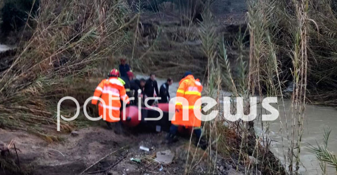 Νεκρή εντοπίστηκε η γυναίκα που παρασύρθηκε από χείμαρρο στην Ηλεία Αναζητείται ακόμα ο σύζυγός τη - patrisnews.gr