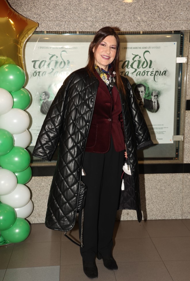 Η Ειρήνη Νικολοπούλου στην επίσημη προβολή της ταινίας «Ταξίδι στα Αστέρια» - Φωτογραφία NDP
