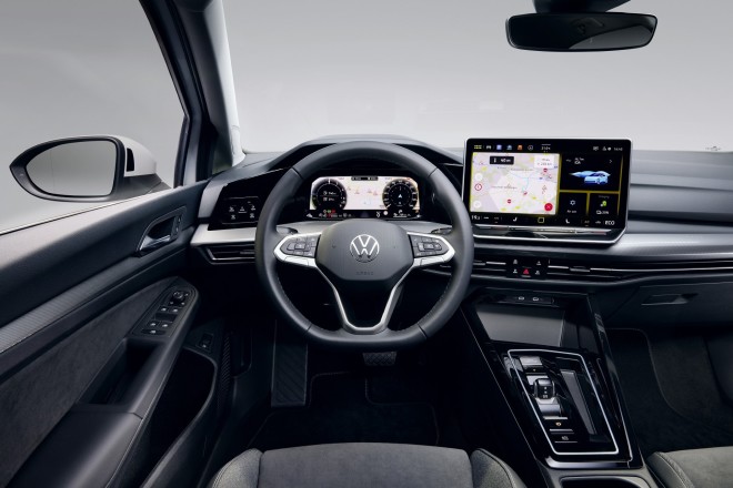 Το  εσωτερικό του νέου VW Golf  
