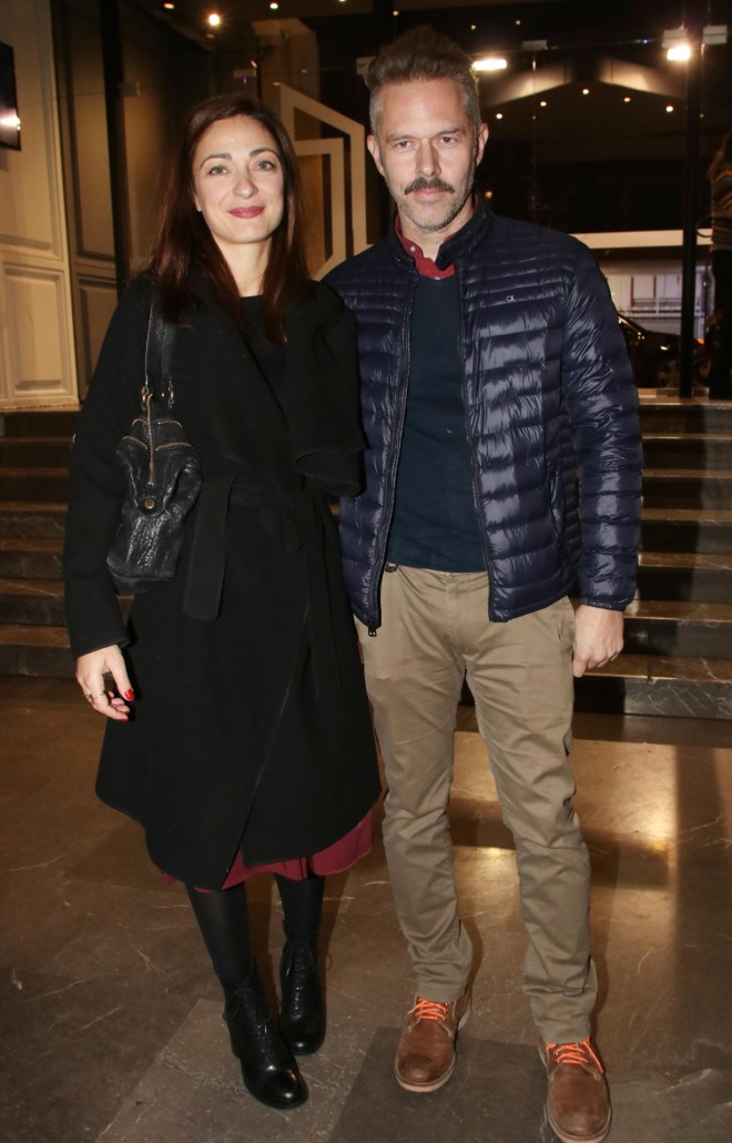 Ο Χρήστος Λούλης με τη σύζυγό του Έμιλυ Κόλιανδρη