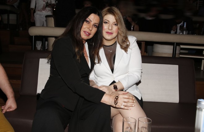 Η Άντζελα Δημητρίου με την κόρη της, το 2018/ NDP
