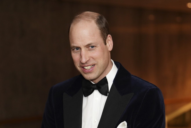 Ο πρίγκιπας Ουίλιαμ έφτασε μόνος του στο κόκκινο χαλί των Bafta/ φωτογραφία AP