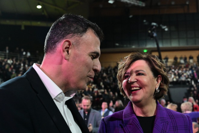 Η Όλγα Γεροβασίλη ενδεχομένως να είναι η υποψήφια που θα αντιπαρατεθεί με τον Στέφανο Κασσελάκη για την προεδρία του ΣΥΡΙΖΑ - Eurokinissi