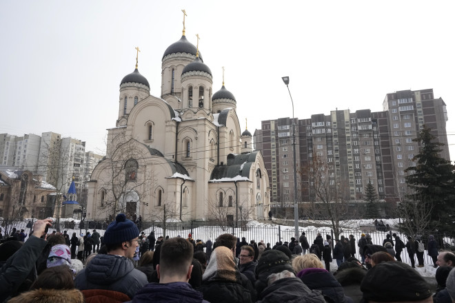 Κηδεία Αλεξέι Ναβάλνι στη Μόσχα