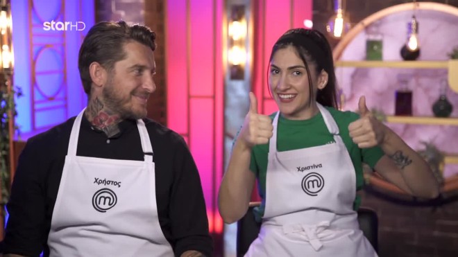 MasterChef: Χρήστος & Χριστίνα θα διασταυρώσουν τις μαγειρικές τους ικανότητες για μια θέση στον τελικό του Silver Award
