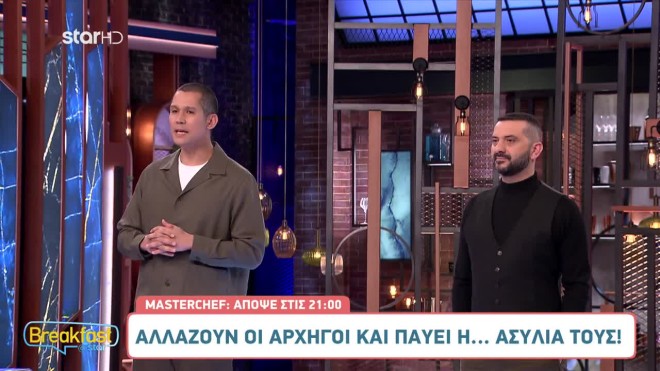 MasterChef: Οι δυο κριτές,  Σωτήρης Κοντιζάς και Λεωνίδας Κουτσόπουλος