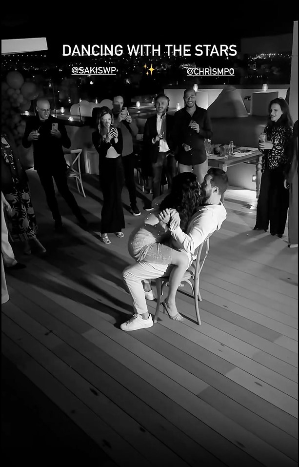 Τανιμανίδης: Ο αισθησιακός χορός με τη Χριστίνα Μπόμπα στα γενέθλιά του
