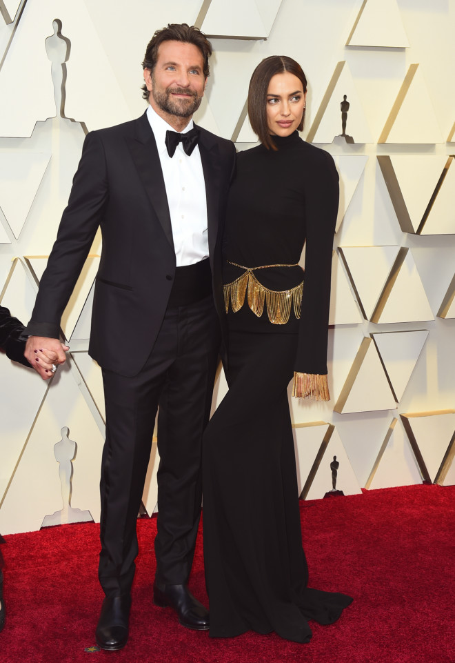 Ο Bradley Cooper με την πρώην σύντροφό του, Irina Shayk /Φωτογραφία AP