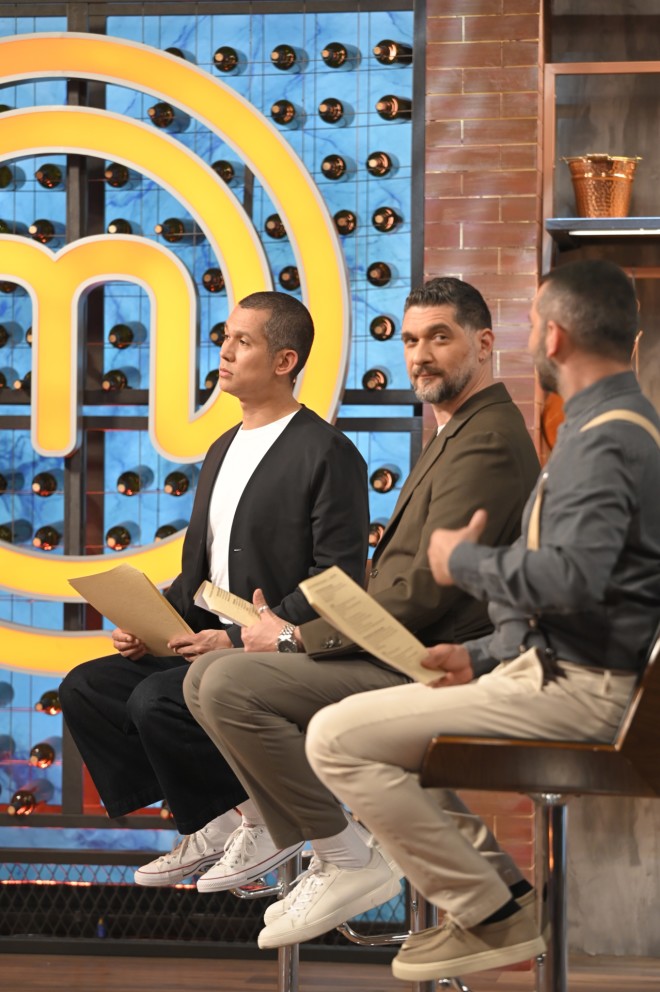 Οι τρεις κριτές του MasterChef