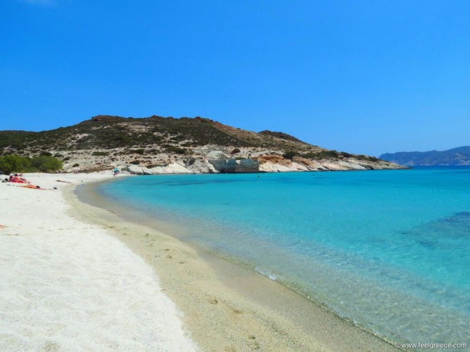 παραλία Πράσσα Κίμωλος