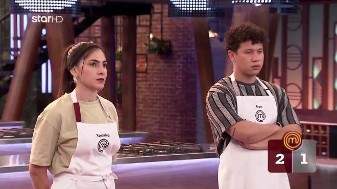 MasterChef: Χριστίνα και Άνχελ ετοίμασαν δυο πάρα πολύ καλά πιάτα