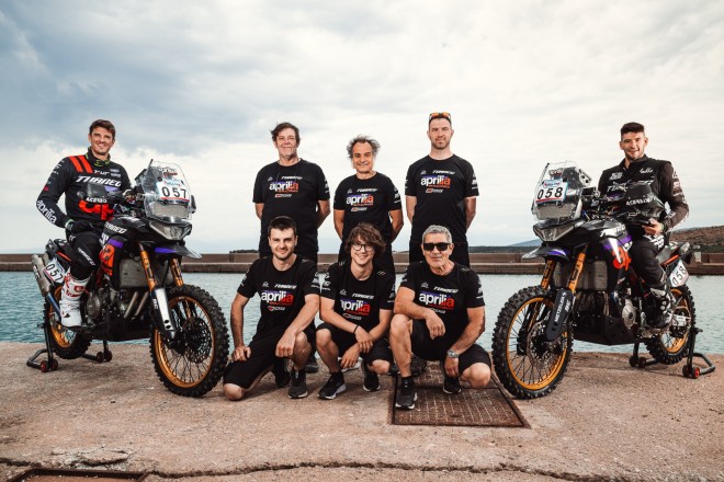 Η Aprilia Tuareg Racing βρίσκεται στην Ελλάδα