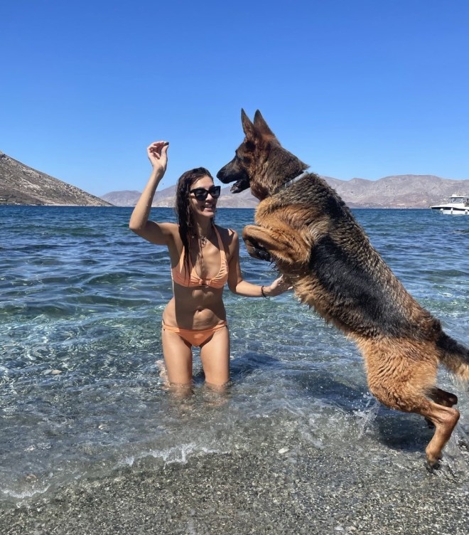 H Kατερίνα Λέχου είναι... καλοκαιράκιας κι αυτό βγαίνει στο προφίλ της στο Instagram!
