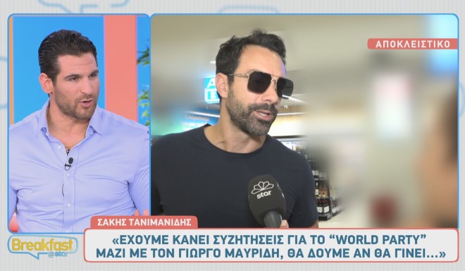 Προς το παρόν ο Σάκης Τανιμανίδης μένει τηλεοπτικά στο Dragons' Den