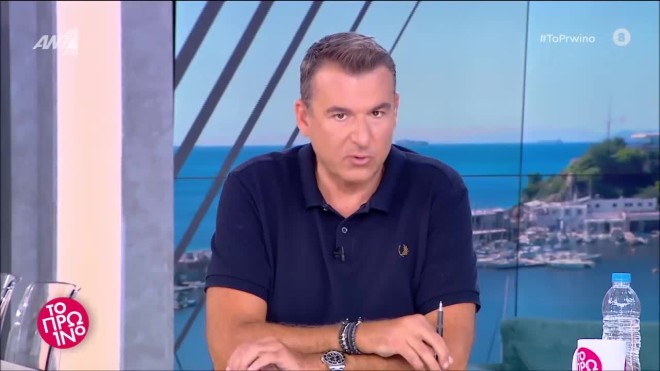 Ο Λιάγκας ανανέωσε το συμβόλαιό του με τον Αnt1- Το ανακοίνωσε on air