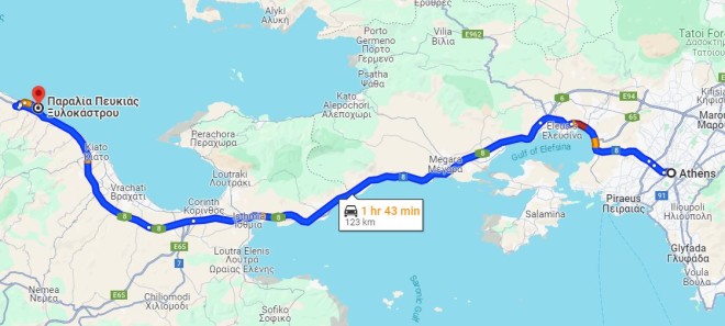 Τρεις παραλίες στην Κορινθία για βουτιές σε τιρκουάζ νερά!