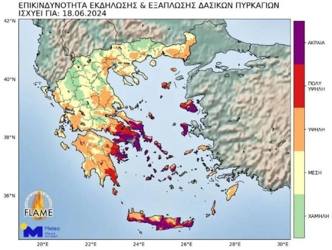 Έρχεται το «μελτέμι του κερασιού» - Καμπανάκι για τον καιρό «Hot Dry Windy»