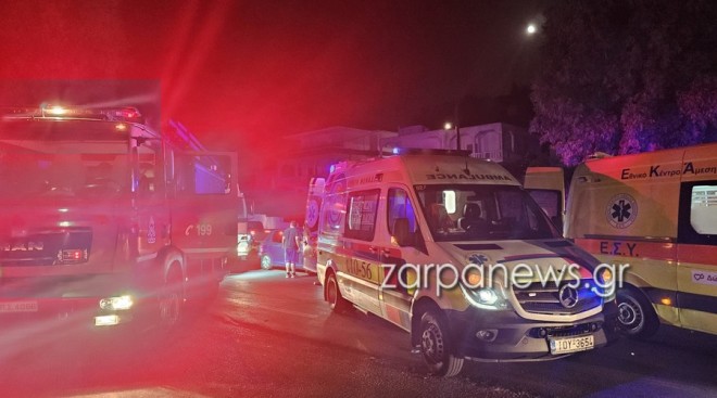  τροχαίο δυστύχημα με έναν νεκρό και δύο τραυματίες σημειώθηκε το βράδυ στην Αγιά στα Χανιά