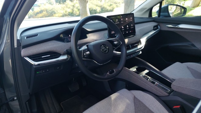 Δοκιμάζουμε το νέο Skoda Enyaq iV80 204 ίπποι -Εσωτερικό