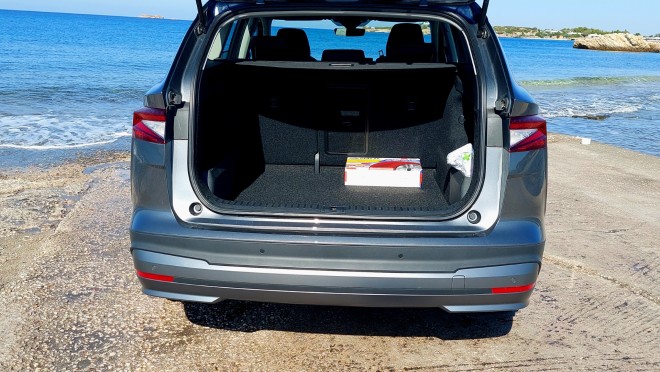 Δοκιμάζουμε το νέο Skoda Enyaq iV80 204 ίπποι -Χώρος απαοκευών