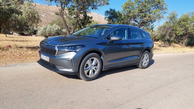 Δοκιμάζουμε το νέο Skoda Enyaq iV80 204 ίπποι -Εσωτερικό