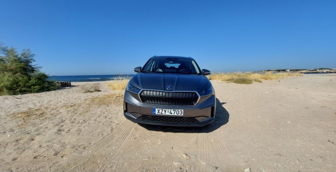 Δοκιμάζουμε το νέο Skoda Enyaq iV80 204 ίπποι -Εσωτερικό
