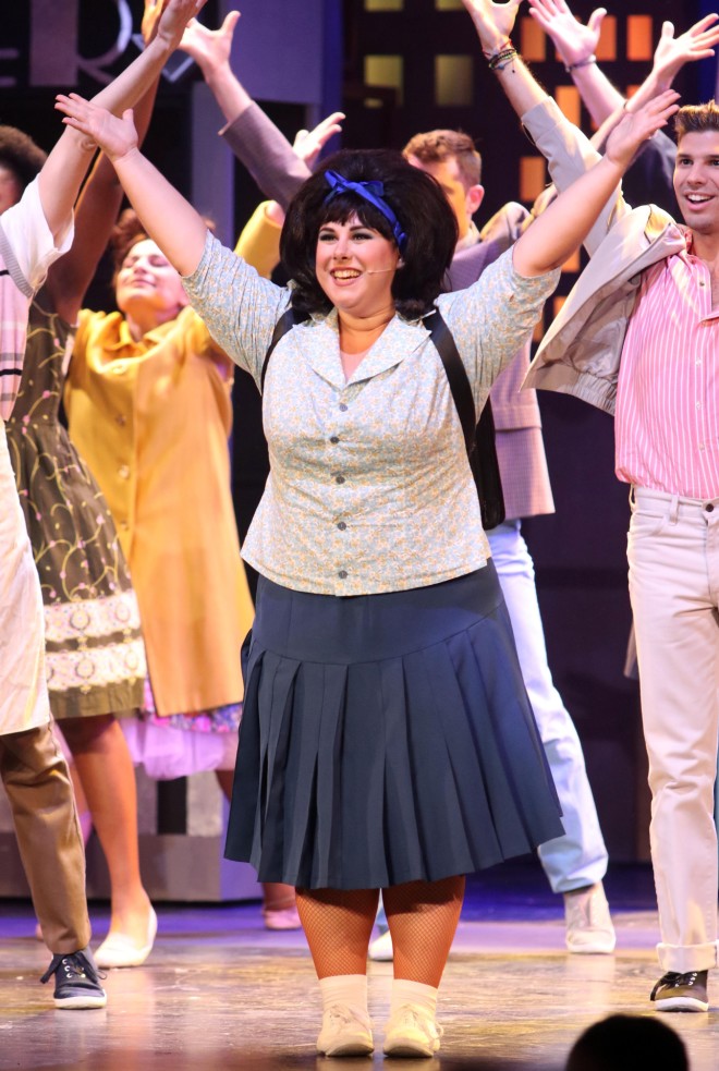Η Κατερίνα Σούσουλα στην πρεμιέρα του "Hairspray", το 2019/ NDP