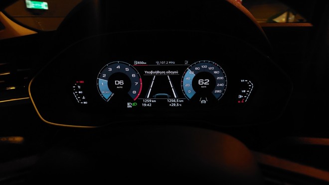 Test drive: Audi Q3 1.5 TFSI 35 150PS S-tronic-Πίνακας οργ'άνων