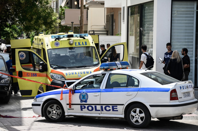 Το σημείο της δολοφονίας του 54χρονου τοπογράφου- Eurokinissi Σωτήρης Δημητρόπουλος