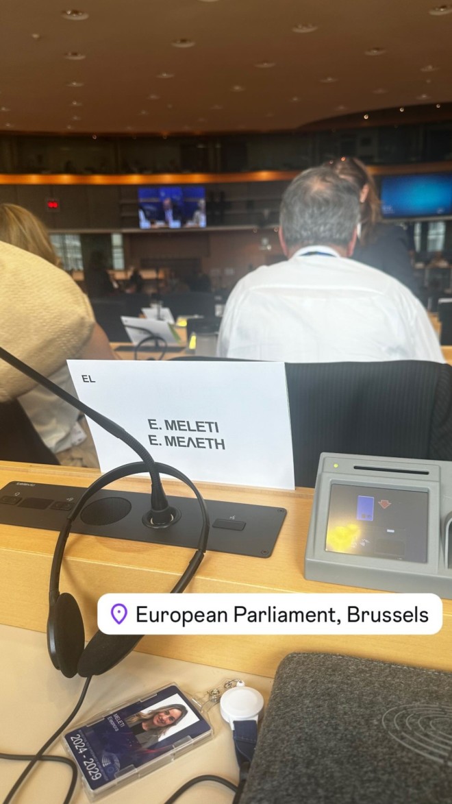 Η ανάρτηση της Ελεονώρας Μελέτη από την ευρωβουλή