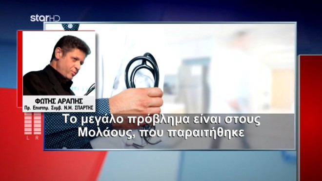 Σοβαρές ελλείψεις γιατρών και νοσηλευτών στα νοσοκομεία της Πελοποννήσου