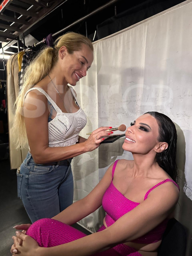 Κέλλυ Κελεκίδου: Αποκλειστικές backstage φωτογραφίες από το νέο της video