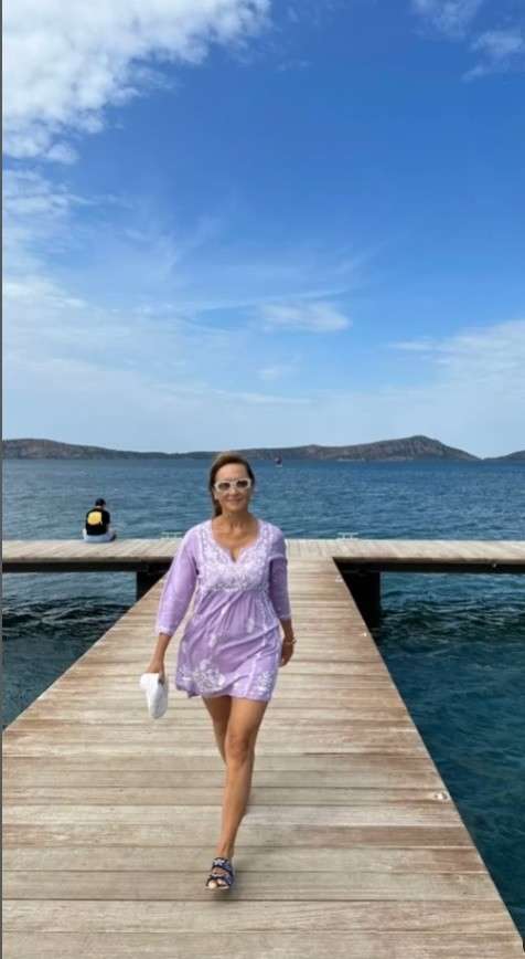 Το καλοκαίρι της Μάρας Ζαχαρέα- πηγή instagram