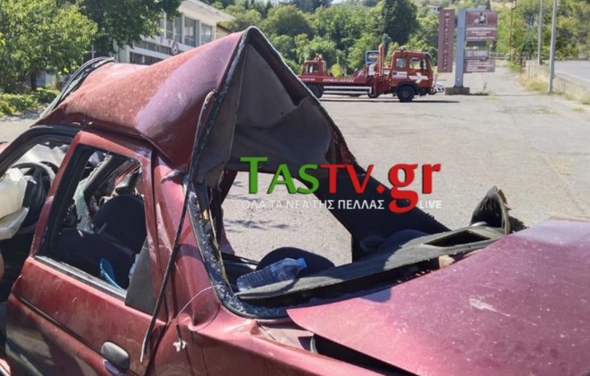 Τροχαίο στην Έδεσσα: Νεκρή 27χρονη σε μετωπική σύγκρουση με φορτηγό