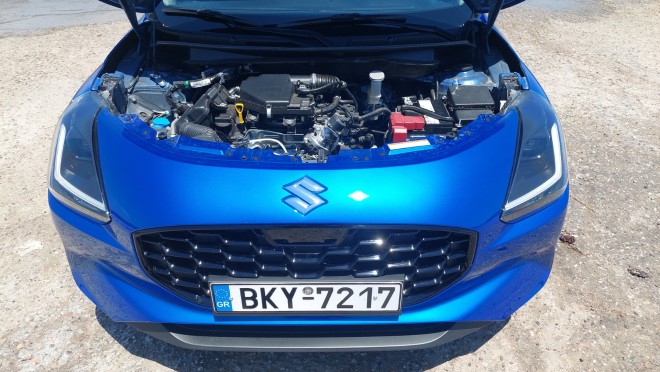 Δοκιμάζουμε το νέο Suzuki Swift 1,2 MHEV - Κινητήρας 