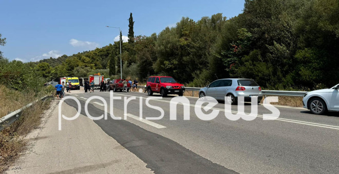 Τροχαίο στην εθνική Κυπαρισσίας - Πύργου: Νεκρή μία μητέρα και το μωρό της