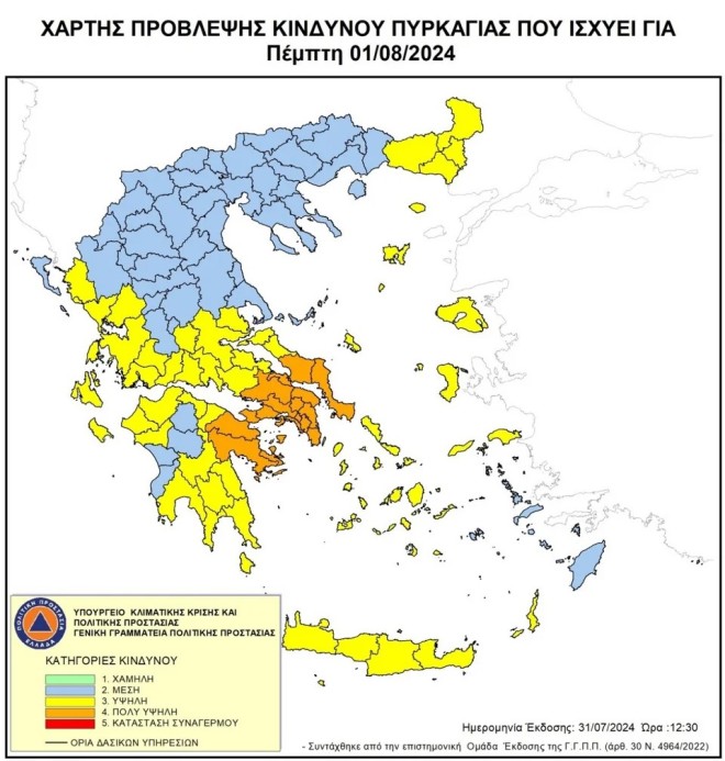 Καιρός: Πρωτομηνιά με 37άρια και πολύ ισχυρούς ανέμους