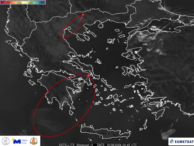 Φωτιά Αττική: Οι καπνοί έχουν διανύσει 300 χλμ.
