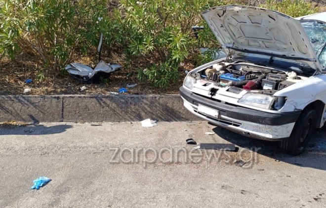 Χανιά: Μίνι βαν με 19 άτομα συγκρούστηκε με ΙΧ
