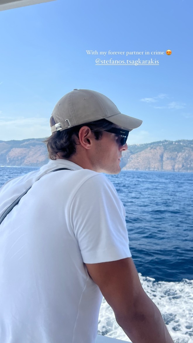 Χαρά Παππά: Απόδραση στην Ιταλία με τον σύντροφό της, Στέφανο Τσαγκαράκη