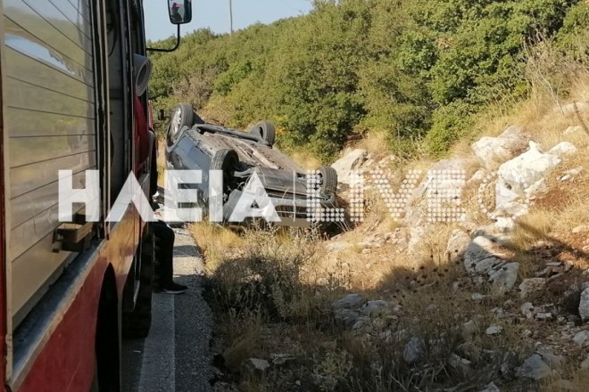 Tροχαίο δυστύχημα με δύο αδέλφια στο Δραγώγι Ηλείας- Ένας νεκρός/ πηγή φωτογραφίας ilialive