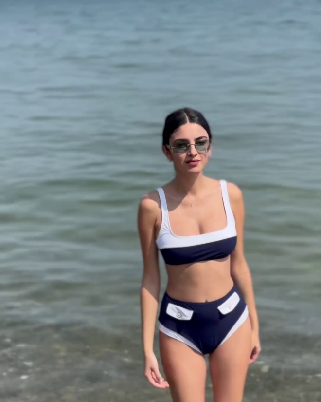 Η Ιφιγένεια Τζόλα στο Cenre Island του Τορόντο/ πηγή instagram