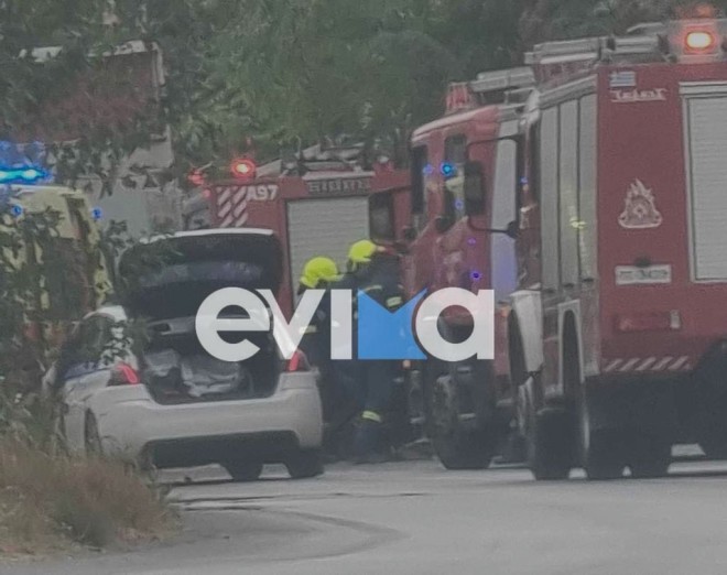 Tροχαίο στην Εύβοια