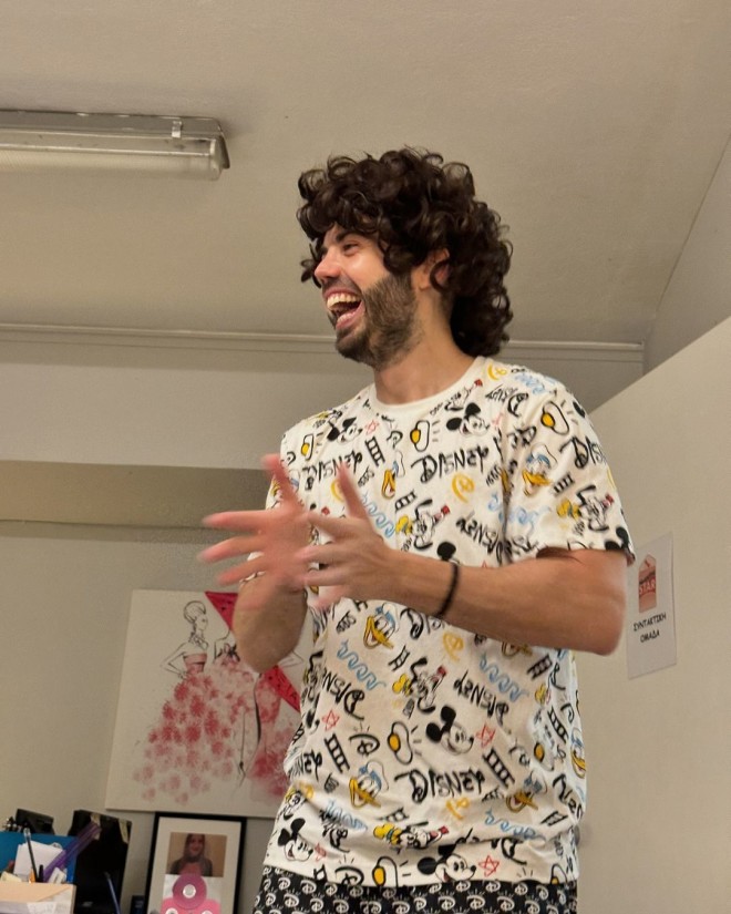 Ηλιάνα Παπαγεωργίου: Φωτογραφίες από τα backstage του Shopping Star