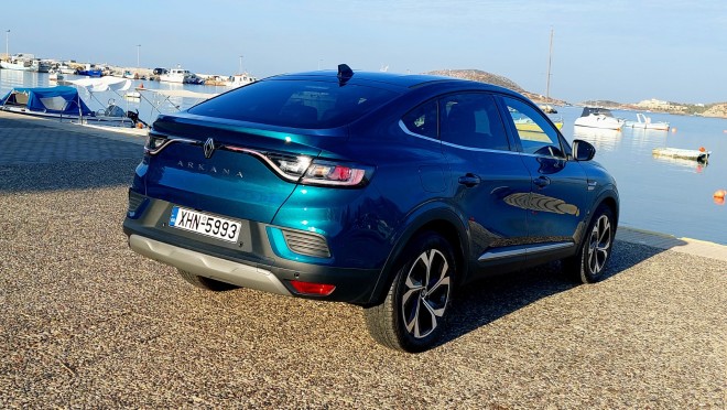 Test drive: Ανανεωμένο Renault Arkana 1.3 TCe 140 PS EDC7