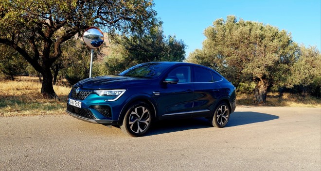 Test drive: Ανανεωμένο Renault Arkana 1.3 TCe 140 PS EDC7