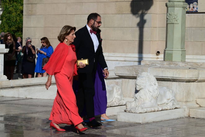 Γάμος Θεοδώρας - Μάθιου Κουμάρ: Οι πρώτες εικόνες από τους καλεσμένους